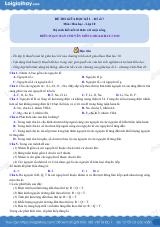 Đề thi giữa kì 1 Hóa 10 Kết nối tri thức - Đề số 7